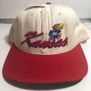 Vintage Kansas Jayhawks snapback NWTS